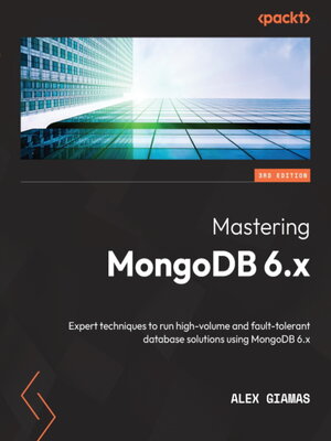 cover image of Mastering MongoDB 6.x